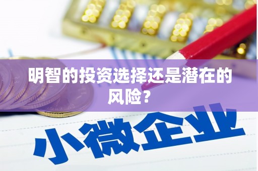 昌江明智的投资选择还是潜在的风险？