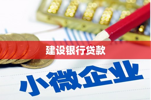 昌江建设银行贷款