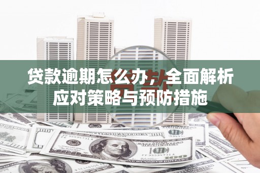 昌江贷款逾期怎么办，全面解析应对策略与预防措施