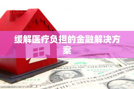 昌江缓解医疗负担的金融解决方案